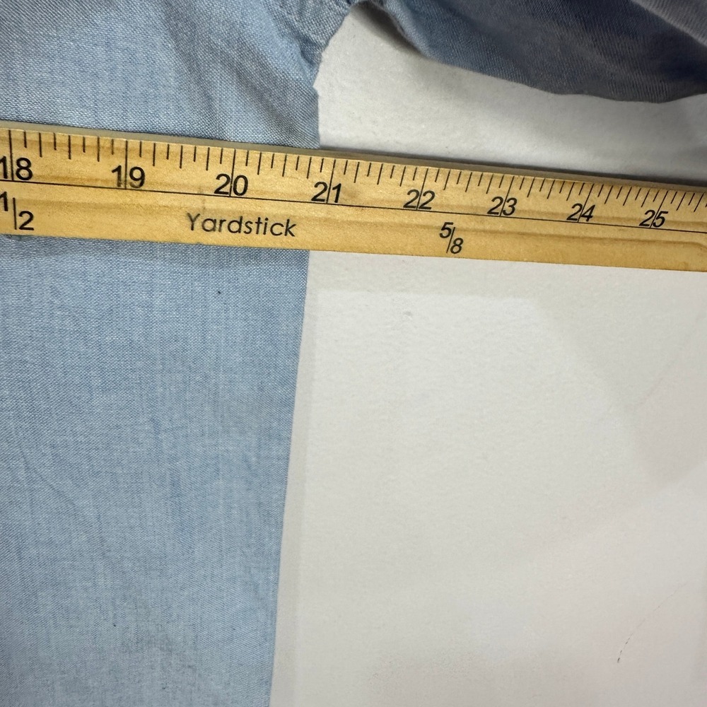 Quacker Factory Button Up Shirt Womens Small Floral Butterfly Sequin Embroidered - Picture 7 of 8